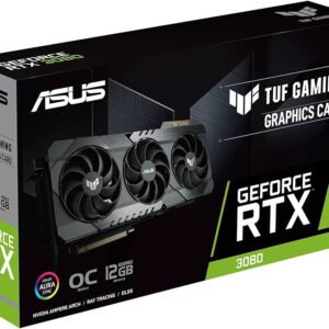 کارت گرافیک ایسوس مدل  ASUS GeForce RTX 3080 TUF GAMING OC 12GB