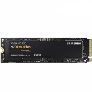 حافظه اس اس دی اینترنال سامسونگ مدل 970EVO Plus M.2 2280 NVMe ظرفیت 250 گیگابایت