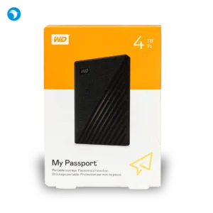 حافظه اچ دی دی اکسترنال وسترن دیجیتال مدل My Passport ظرفیت 4 ترابایت