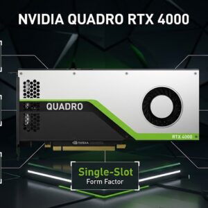 کارت گرافیک پی ان وای مدل Quadro RTX 4000 ظرفیت 8 گیگابایت